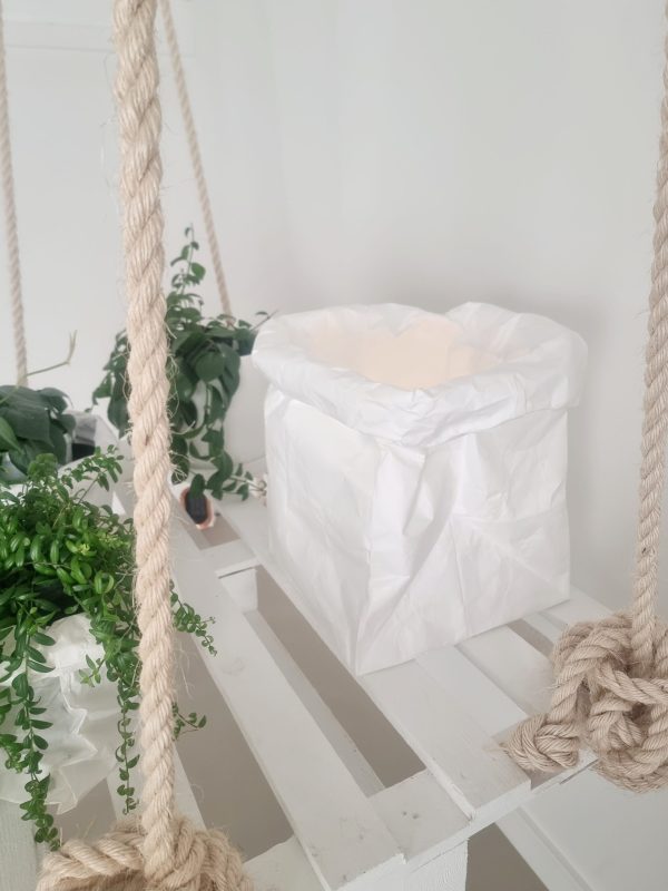 Candlebag wit XL