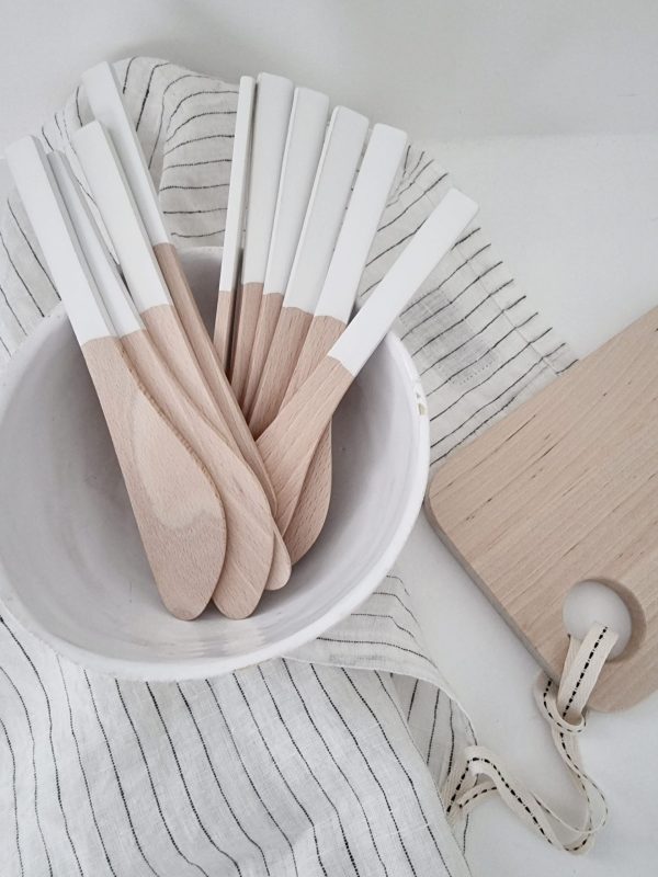 Botermes blank hout