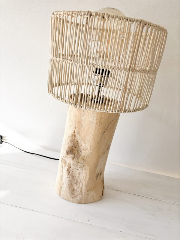 Tafellamp hout