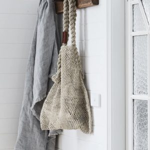 Gevlochten marketbag