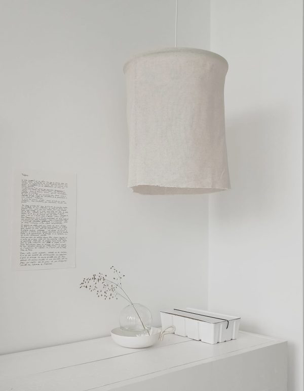 Linnen hanglamp