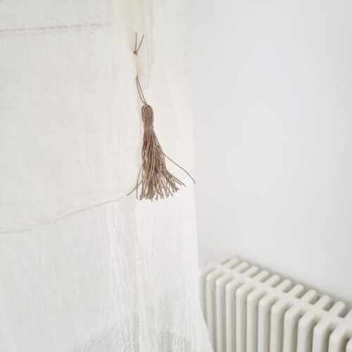 Washed soft naturel lamp 70 cm