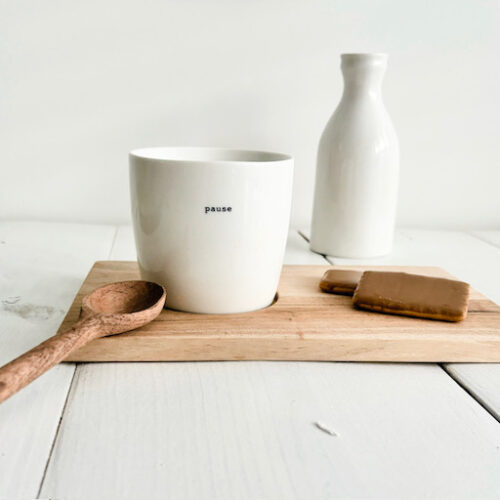 Onderzetter Acacia hout