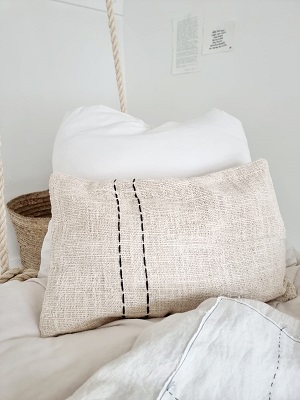 Kussen cover gerecycled katoen